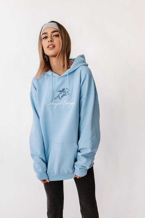 Angel Energy Hoodie// Blue